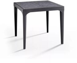  Malina műanyag kerti asztal grafit szürke (LBIMALGR)