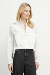 Guess rövid kabát FLORIE fehér, átmeneti, oversize, W5GL18 WH5X2 - fehér XL