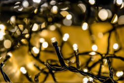  Kültéri LED Fényfüzér 180 db meleg fehér LED-del (KDT 181)