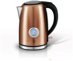 Berlinger Haus Metallic Line rozsdamentes acél elektromos vízforraló termosztáttal, 1, 7 liter, 2200 (BH-9069)