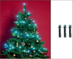  Beltéri fényfüzér, türkiz színben, 100 LED (SM 63)