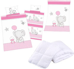  Elefántos kacsás ovis ágynemű szett (kuckó csomag)