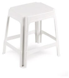 ProGarden Univer műanyag kerti zsámoly fehér O10 (O10)