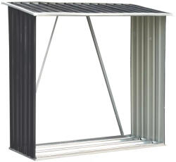  Detroit kerti fém tároló antracit szürke (FS-001)