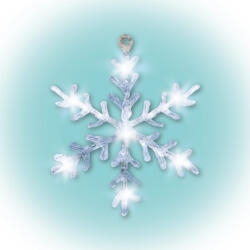  Beltéri LED hókristály ablakdísz (SM 92)