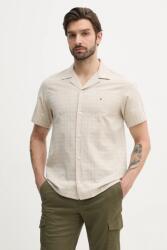 Tommy Hilfiger lenvászon ing - bézs L - answear - 26 990 Ft