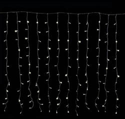  Crystalline toldható fényfüggöny 2 x 0, 9 m, 192 LED, hideg fehér, átlátszó kábellel (KAT 302)