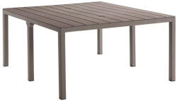  Tulsa dupla műanyag kerti asztal cappuccino (LBITUD-TA)