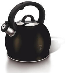 Berlinger Haus Metallic Line Shine Black Edition rozsdamentes acél vízforraló kanna metál külső bevo (BH-6832)