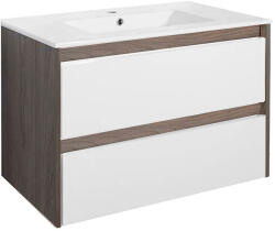 Leziter Porto 80 alsó szekrény mosdóval (PO80ARSF) - fabuland