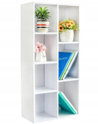Homelux Fehér könyvespolc 50x24x106 cm (WYJ-071) - fabuland