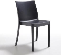  Pirlo műanyag kerti szék grafit szürke (LBIPIRGR)