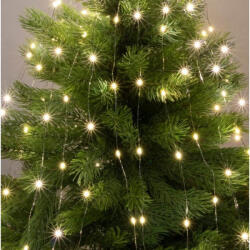  Kül és Beltéri fényfüzér köteg, meleg fehér színben, 200 LED (SM 88)