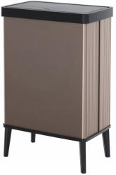 Keter Verto High műanyag beltéri fedeles szemetes 54L rózsaszín-fekete (261010)