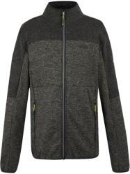 Regatta Férfi teljes cipzáras felső - Elram fekete|szürke