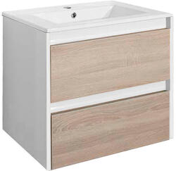 Leziter Porto 60 alsó szekrény mosdóval (PO60AFST) - fabuland