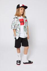 HUGO gyerek rövidnadrág - fekete 102