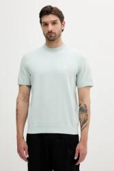 BOSS Orange pulóver kasmír keverékből könnyű, férfi, 50538267 - türkiz M