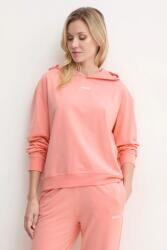 HUGO BOSS kapucnis pulcsi otthoni viseletre narancssárga, sima, kapucnis, 50490594 - narancssárga M