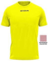 GIVOVA One Microforata férfi sportpóló S. sárga|zöld