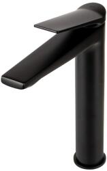 Water Fun Tropez Black magasított mosdó csaptelep (MCSBL-2402-KT) - waterfun