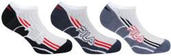 Fila 3 db sneaker zokni fehér/navy 39-42 fehér|fekete|szürke