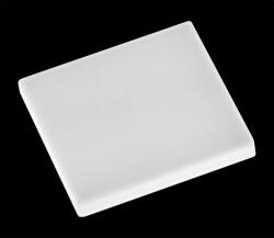 Lumiled Végzáró sapka P típusú építészeti süllyesztett profilhoz, tömör szürke műanyag (ZKMPRO0465)