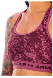 Under Armour Női Under Armour Crossback Mid Print-RED melltartó lila
