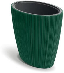 Prosperplast Oro High Oval virágcserép, 60 cm - föld zöld (DHOE600-2411U)