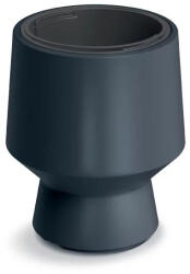 Prosperplast Heos Bp virágcserép, 34 cm - antracit (DBHEP340-S433)