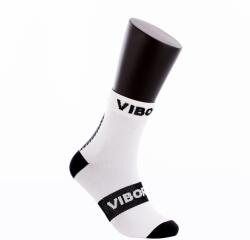 VIBORA White And Black Vibor-a Kait Ankle Socks fehér|fekete