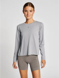 HUMMEL T-Shirt L/S Damen M barna|szürke