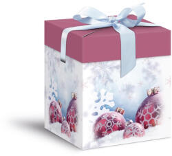  Díszdoboz Összehajtható 12x12x15 cm Rózsaszín (MFP5370608)