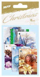  Ajándékkísérő Kártya 5x7 cm 6 Darab/Csomag Vegyes Minták (MFP1240785)