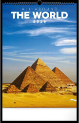 Notique Realsystem Falinaptár 33x46 cm All Around The World 2026 (RS6094AW)