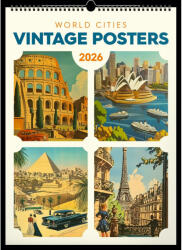 Notique Realsystem Falinaptár 33x46 cm World Cities 2026 (RS6094WC)