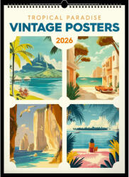 Notique Realsystem Falinaptár 33x46 cm Tropical Paradise 2026 (RS6094TP)
