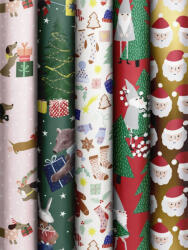  Stewo Tekercses Díszcsomagoló Papír Xmas Cuties 70x300 cm (AAE039)