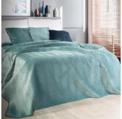 EUROFIRANY Sofia bársony ágytakaró Menta 220x240 cm