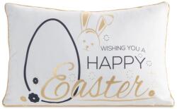 Eurofirany Spring48 húsvéti díszpárnahuzat Fehér 30x50 cm