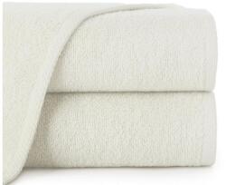 Eurofirany Egyszínű klasszikus törölköző 400 g/m2 Krémszín 50x100 cm