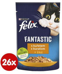 Nestlé FELIX Fantastic macska csirke zselés kapszula 26x85 g