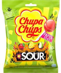 Chupa Chups Sour Vegyes Gyümölcs Ízű nyalóka 120 g (12db-os)
