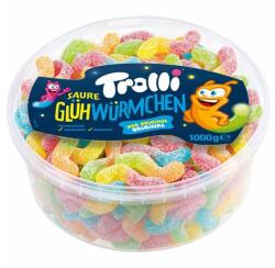 Trolli Tégelyes Gumicukor Savanyú Cukros kukac 1000g
