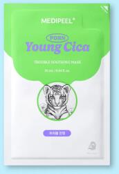 Medipeel Mască pentru față cu centella și polinucleotide Young Cica PDRN Trouble Soothing Mask - 25 ml / 1 buc Masca de fata