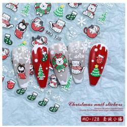  Körömmatrica - MO-128 Karácsony
