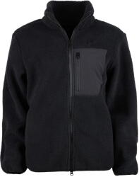 Vlnka Női polár pulóver kétvégű cipzárral, fekete ruházat méretei M