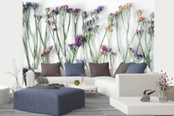 DIMEX ART Самозалепваща се флизелинова фототапета сухи цветя 375 x 250 см