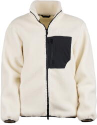 Vlnka Női polár pulóver kétvégű cipzárral, fehér ruházat méretei XXL