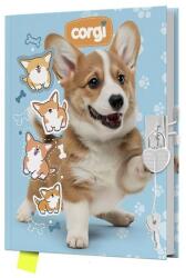 Junior Emlékkönyv JUNIOR Corgi lakattal (DBL36-2509) - fotoland